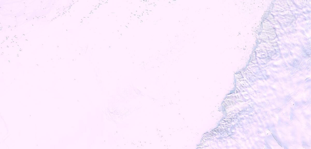 Aerial view of Humboldt Glacier