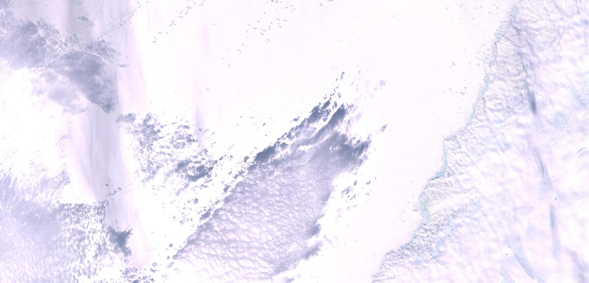 Aerial view of Humboldt Glacier