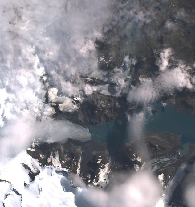 Aerial view of St. Andrew's Bay