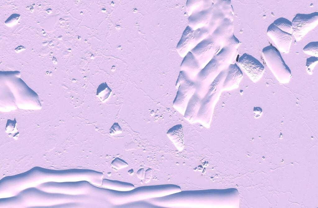 Aerial view of Thwaites Glacier
