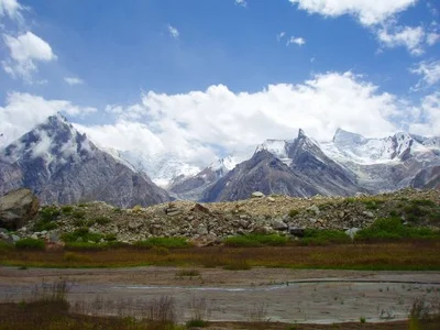 Photograph of Biafo Glacier